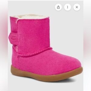 New Ugg Kids Pink Boots Size 10